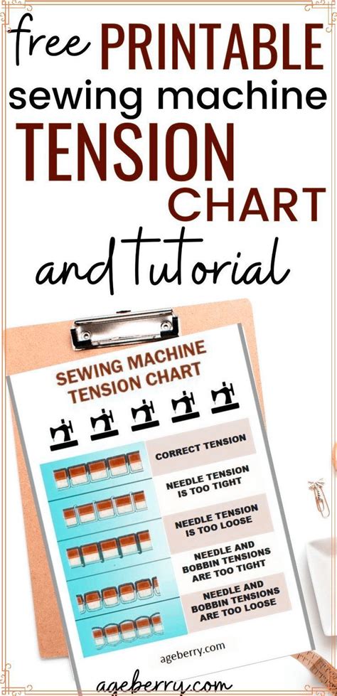 Serger Tension Chart Pdf