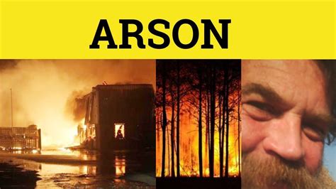 serial arsonist meaning