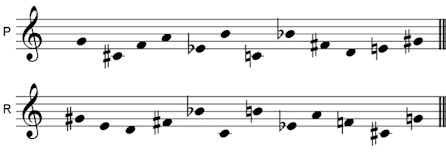 Serial Music Examples