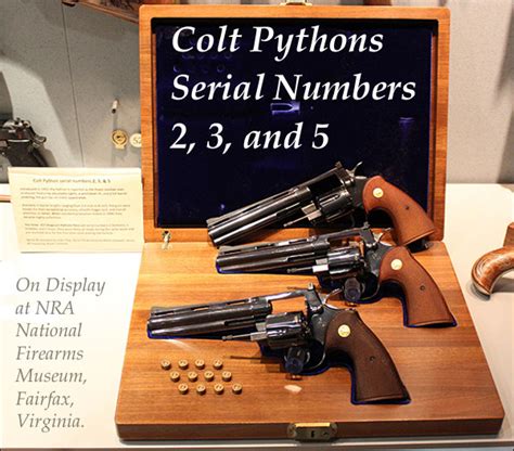 Serial Numbers For Colt Python