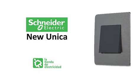 Serie New ÚNICA Mecanismos Eléctricos Schneider