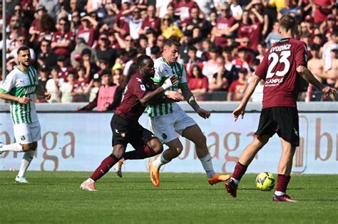 serie a sassuolo salernitana