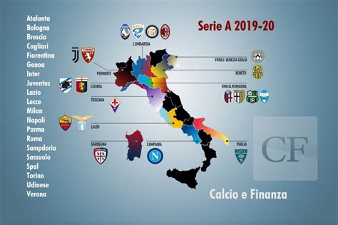 serie a team locations