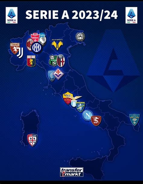 serie a teams map 202