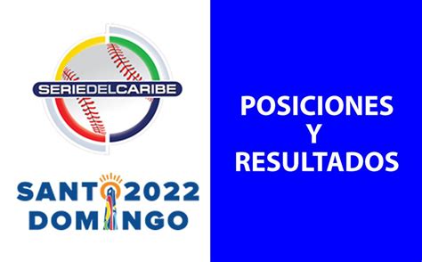 serie del caribe 2022 posiciones y resultados
