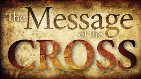 sermons on the message of the cross