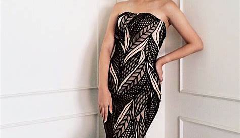 Serpentina Gown Black FILIPINIANA DRESS Embroidered And Beaded Mestiza