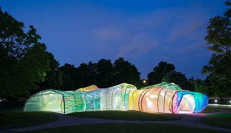 Serpentine Pavilion 2015 Designed By Selgascano Gallery Reveals SelgasCano's Colorful Design