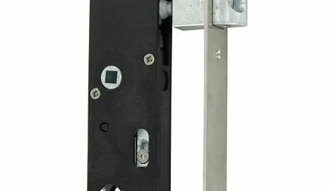Serrure à clé pour portail aluminium battant et portillon