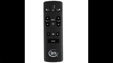 Serta Adjustable Bed Remote Control Instructions
