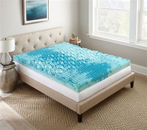 sininentuki.info:sertarest 4 gel memory full foam mattress topper