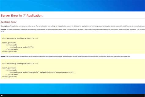 server error in '/' application