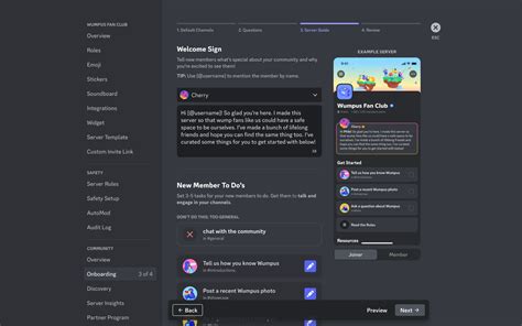 server guide discord