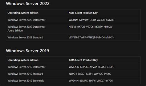 server key