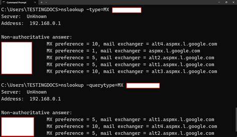 server lookup