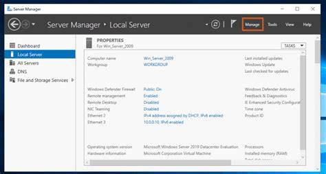 server manager