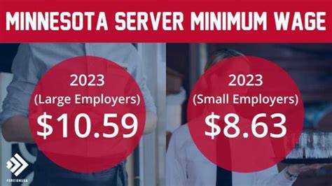server minimum wage