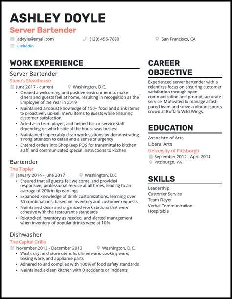 server on resume