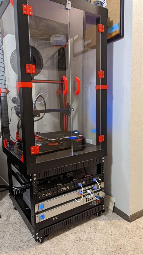 Server Rack 3D Printer Enclosure