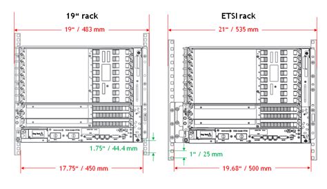 server rack dimensions