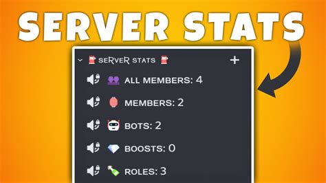 Server Stats Bot Discord Tutorial