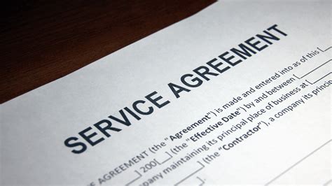 service agreement basics