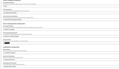 Service Catalog For Cloudformation User Pool Template