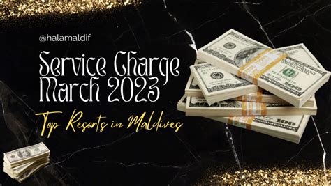 service charge maldives march 2023