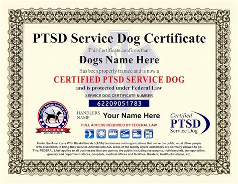 printable service dog certificate That are Crazy Ruby Website