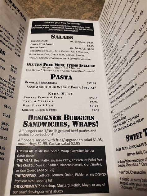 service grill menu sault ste