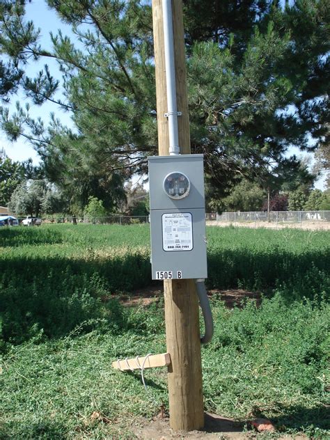 service pole electrical