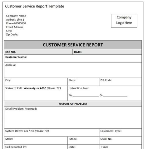 FREE 15+ Service Report Forms in PDF Word Apple Pages Google Docs