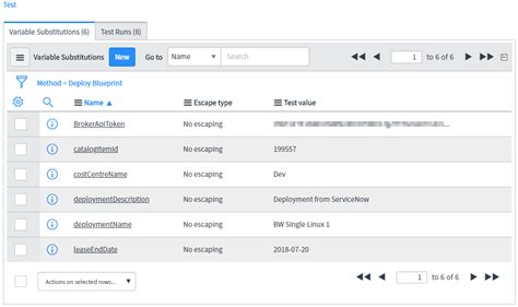 servicenow rest api authentication example