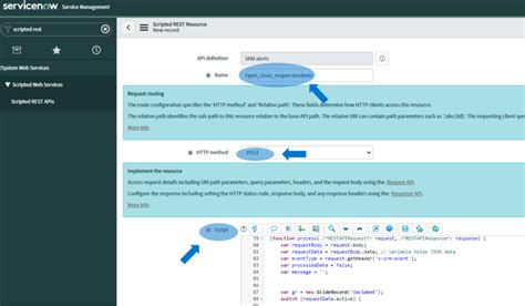 servicenow scripted rest api examples