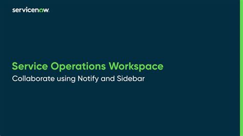 ServiceNow Fundamentals A Quick Start on ServiceNow Service Operations Workspace YouTube