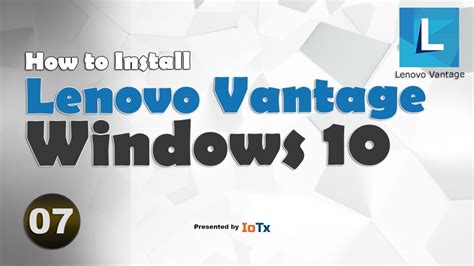 services for lenovo vantage are not installed