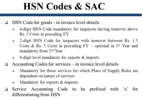 Services Hsn Code For Gst