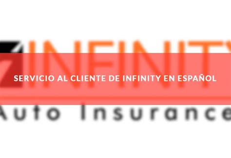 servicio al cliente infinity