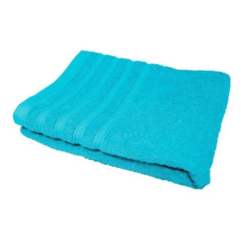 Serviettes de bain bleu turquoise