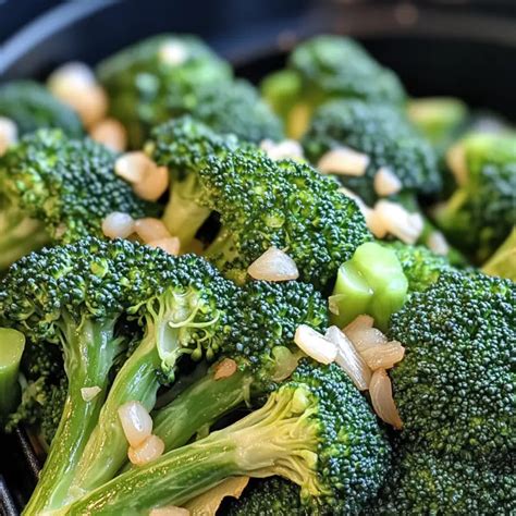 serving broccoli immediately