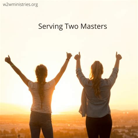 serving their masters