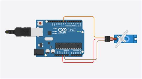 Servo Example In Arduino