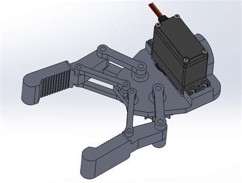 Servo Gripper Cad