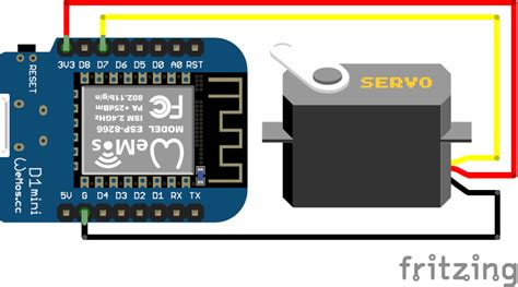 Servo Motor Esp8266 Code