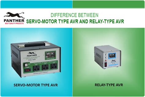 servo type vs relay type avr
