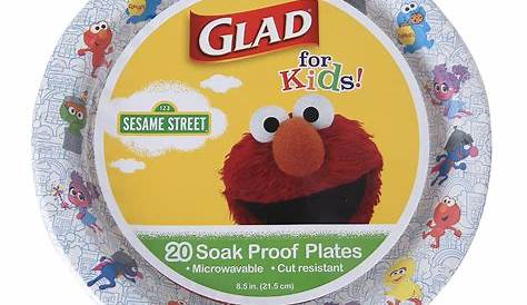 Sesame Street Paper Plates