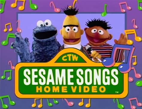 sesame songs home video vhs