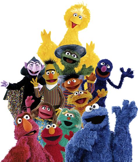 sesame street all about the characters