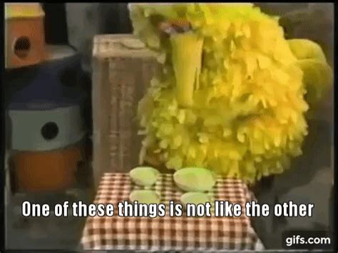 sesame street one of these things meme