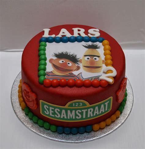 Sesamstraat taart / sesame street Tartes De Createur, Cake Pop
